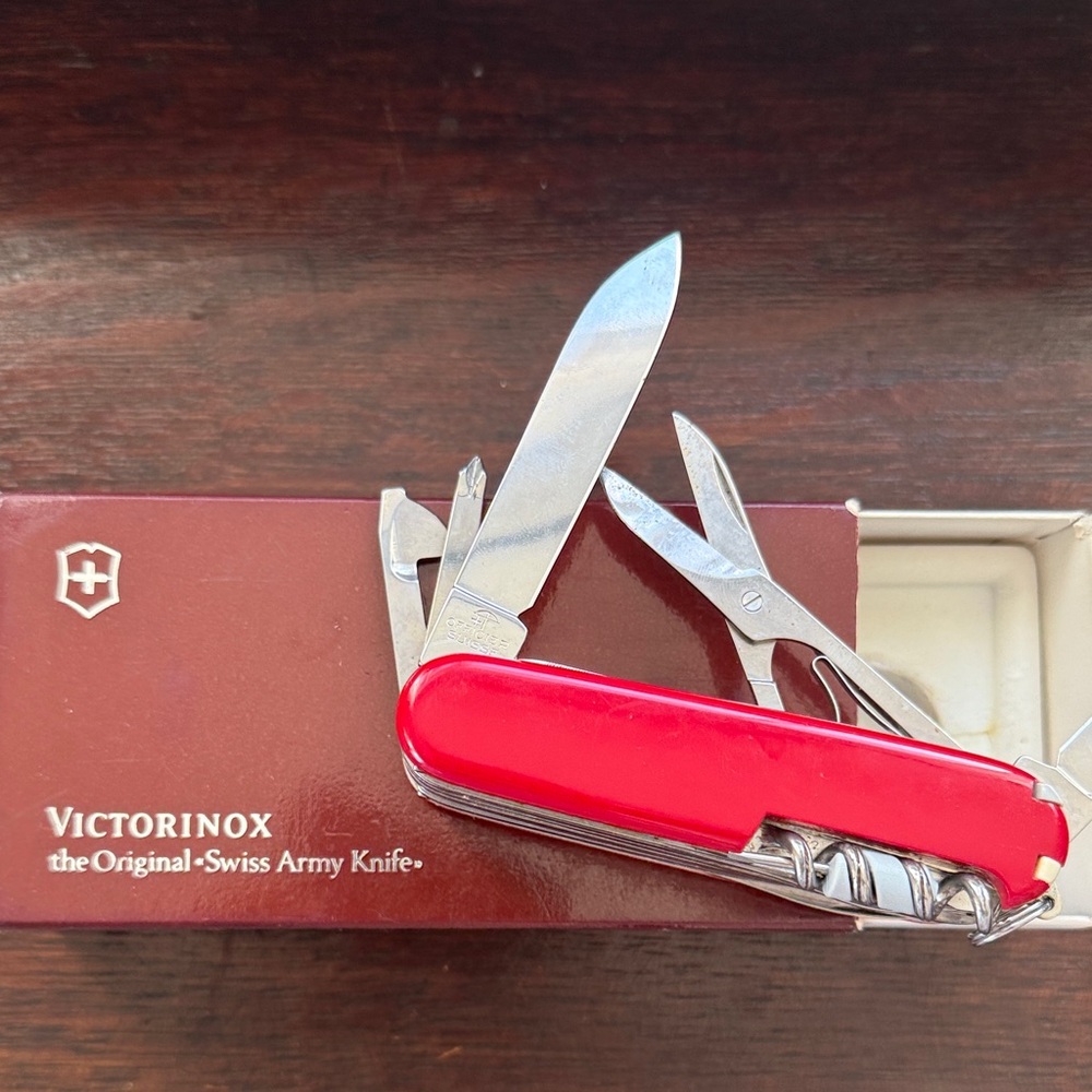 Victorinox Bright Red Multi-Tool Swiss Army Knife - Picture 2 of 3